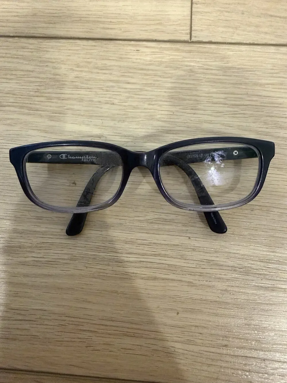 CHAMPION CU7020 C01 BLUE AUTHENTIC EYEGLASSES 49-16-125